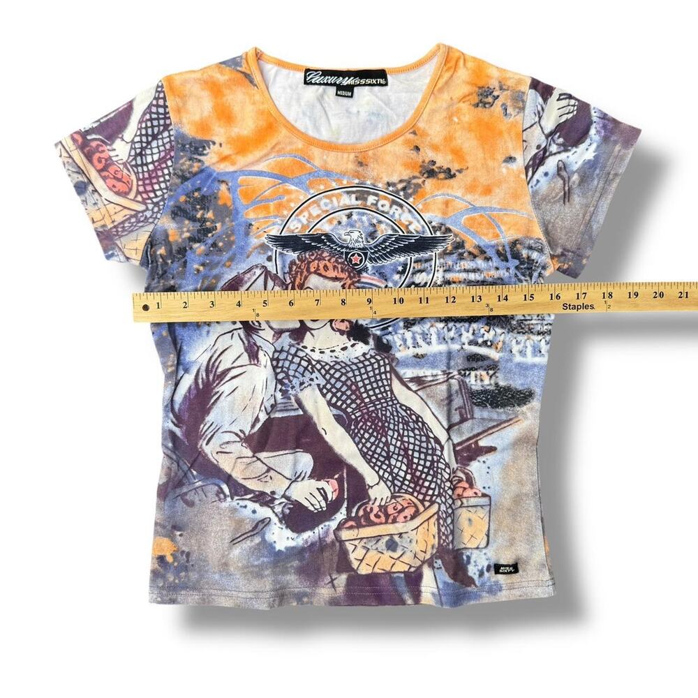 Miss Sixty Vintage AOP Top - Picture 4 of 4